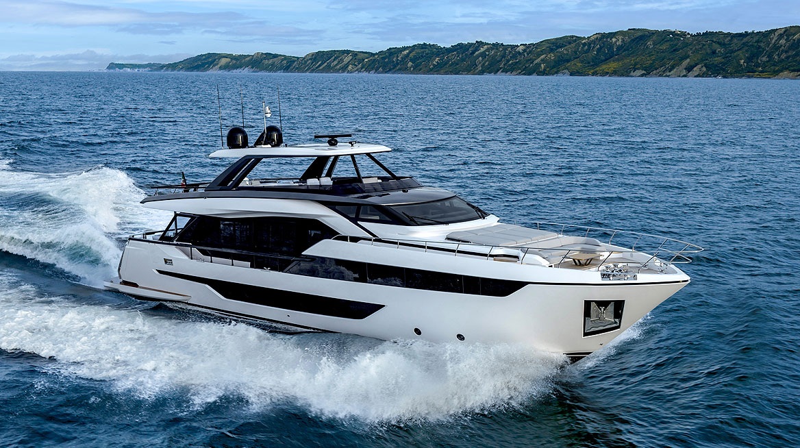 Ferretti Yachts 940: простор и свет в каждой детали Ferretti Yachts 940: простор и свет в каждой детали